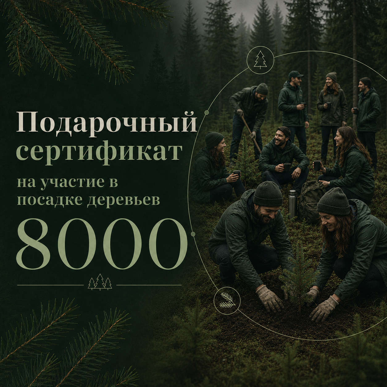 Сертификат подарочный 8000