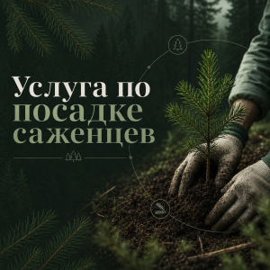 Услуга по посадке саженцев